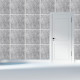 Декоративна ПВХ плита попелястий мармур 600*600*3mm (S) SW-00001626