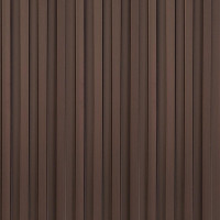 Декоративна стінова рейка горіх 160*23*3000мм (D) SW-00001535