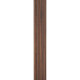 Декоративна стінова рейка каштан 160*23*3000мм (D) SW-00001536