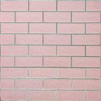 Панель стінова 3D NEW CULTURAL WALL 70*70cm*5mm PINK+SILVER (D) SW-00001501