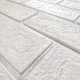 Панель стінова 3D NEW CULTURAL WALL 70*70cm*5mm WHITE+SILVER (D) SW-00001502