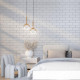 Панель стінова 3D NEW CULTURAL WALL 70*70cm*5mm WHITE+SILVER (D) SW-00001502
