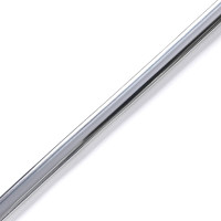D-подібний молдинг 3m*8mm*4mm СЕРЕБРО (D) SW-00001552